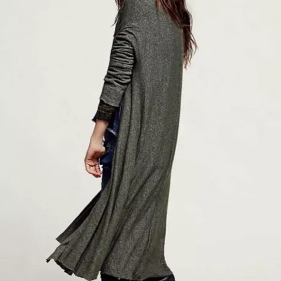Free People Maxi Afternoon Wrap Olive or Sienna - Picture 4 of 8
